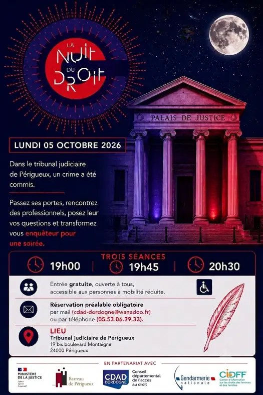La nuit du droit 2026
